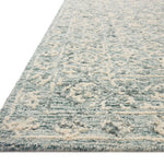 Loloi Cecelia Ocean / Ivory Rug RUGS - wool Loloi