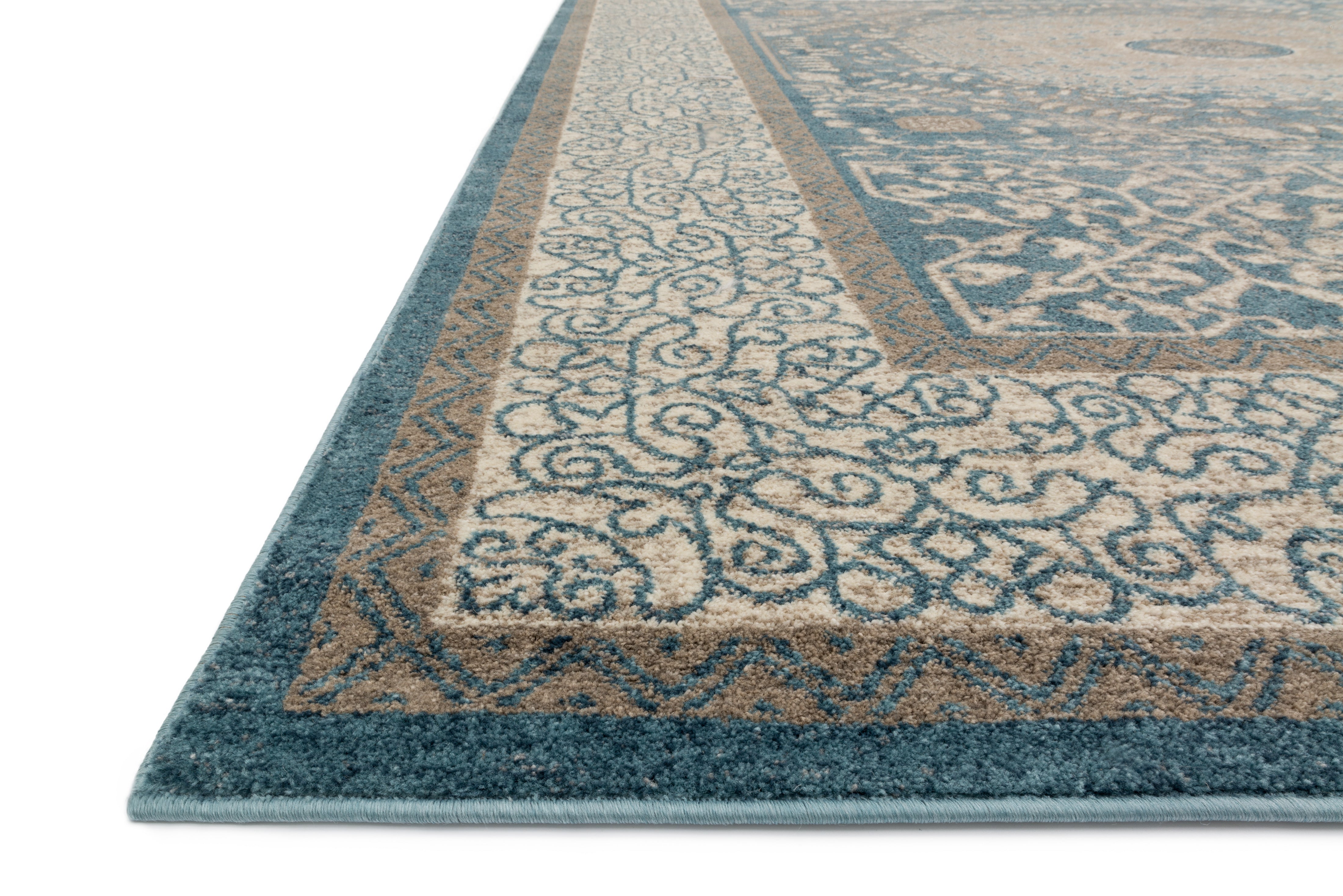 Loloi Century Blue / Sand Rug Loloi