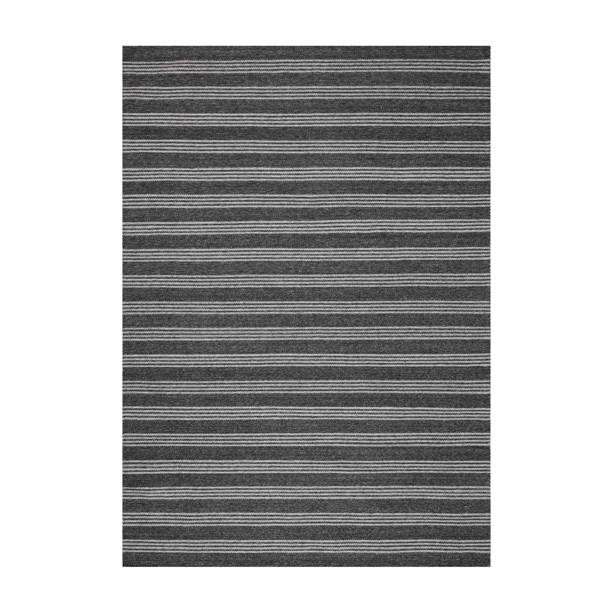 Joanna Gaines x Loloi Charlie Charcoal / Grey Rug RUGS - synthetic Loloi 18" x 18"