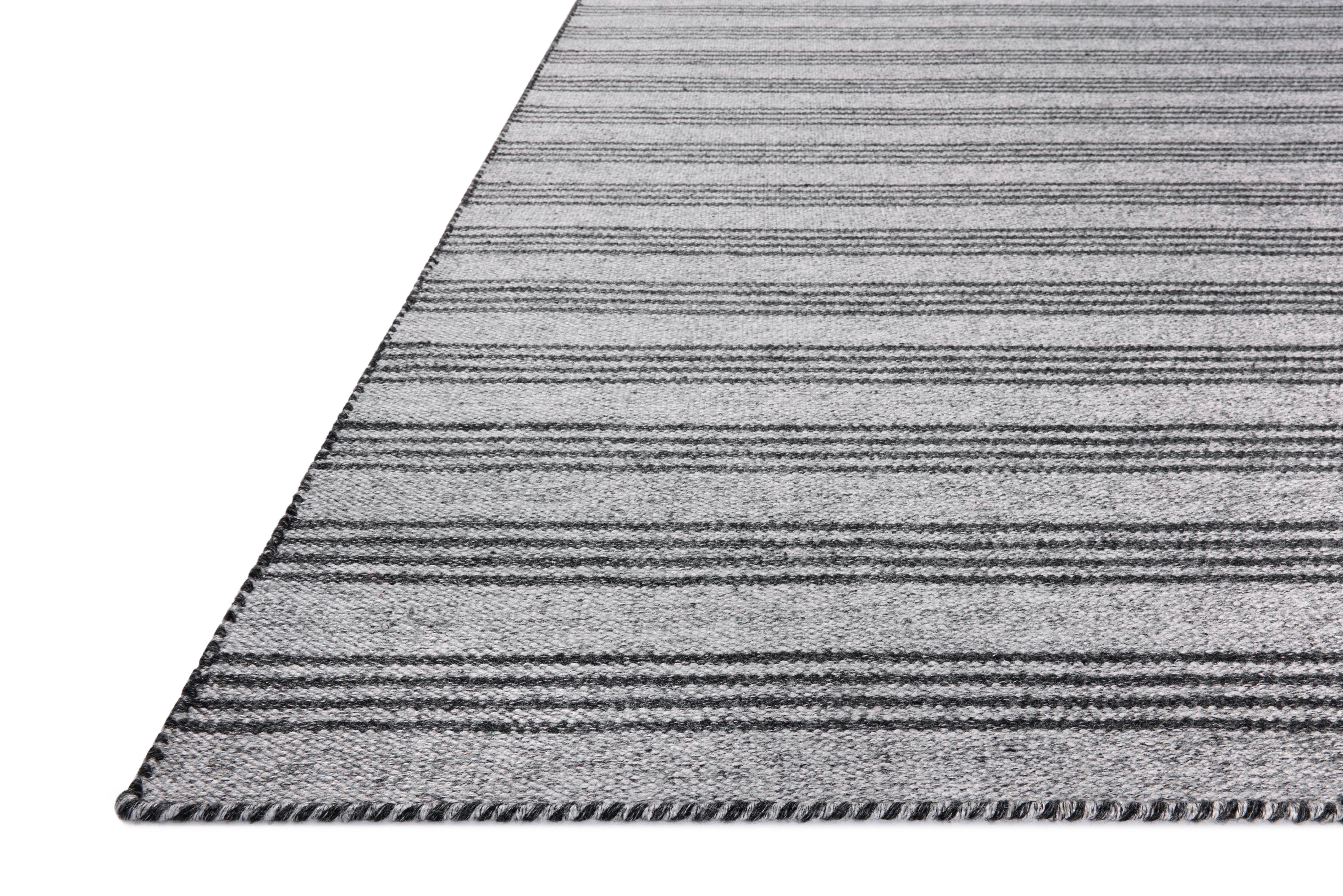 Joanna Gaines x Loloi Charlie Dove / Charcoal Rug RUGS - synthetic Loloi