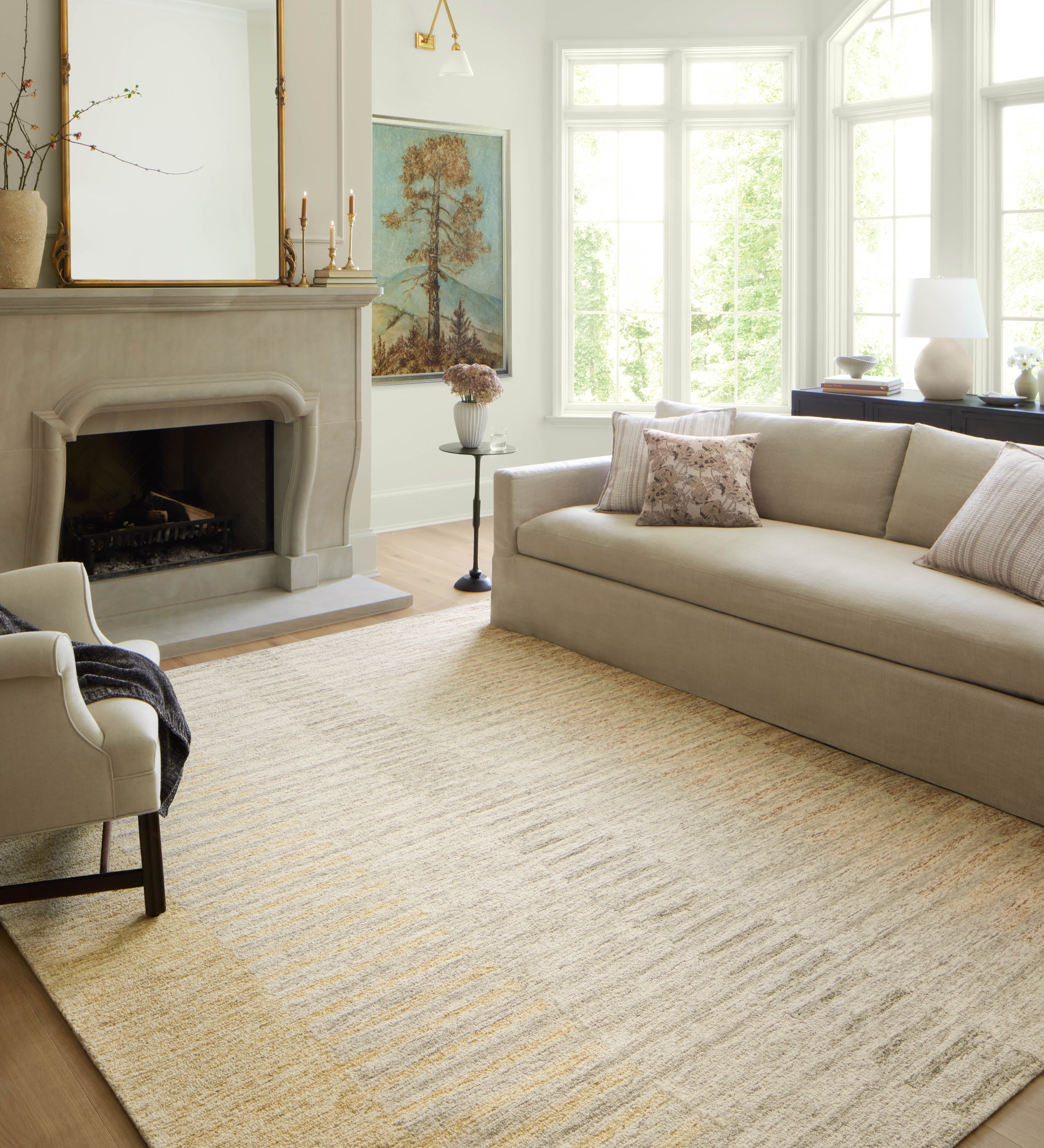 Chris Loves Julia x Loloi Chris Dove / Santa Fe Rug