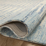 Chris Loves Julia x Loloi Chris Ivory / Denim Rug 1-RUGS Loloi