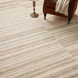 Chris Loves Julia x Loloi Chris Ivory / Clay Rug 1-RUGS Loloi