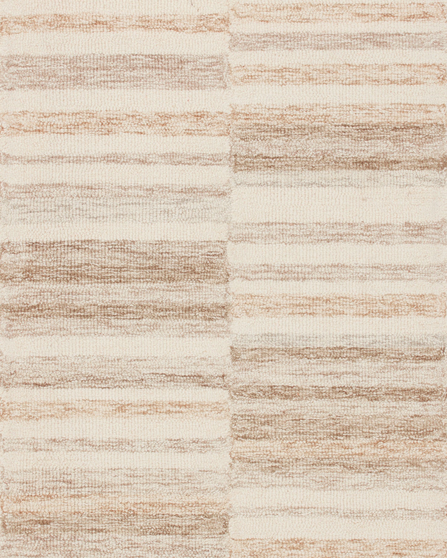 Chris Loves Julia x Loloi Chris Ivory / Clay Rug 1-RUGS Loloi