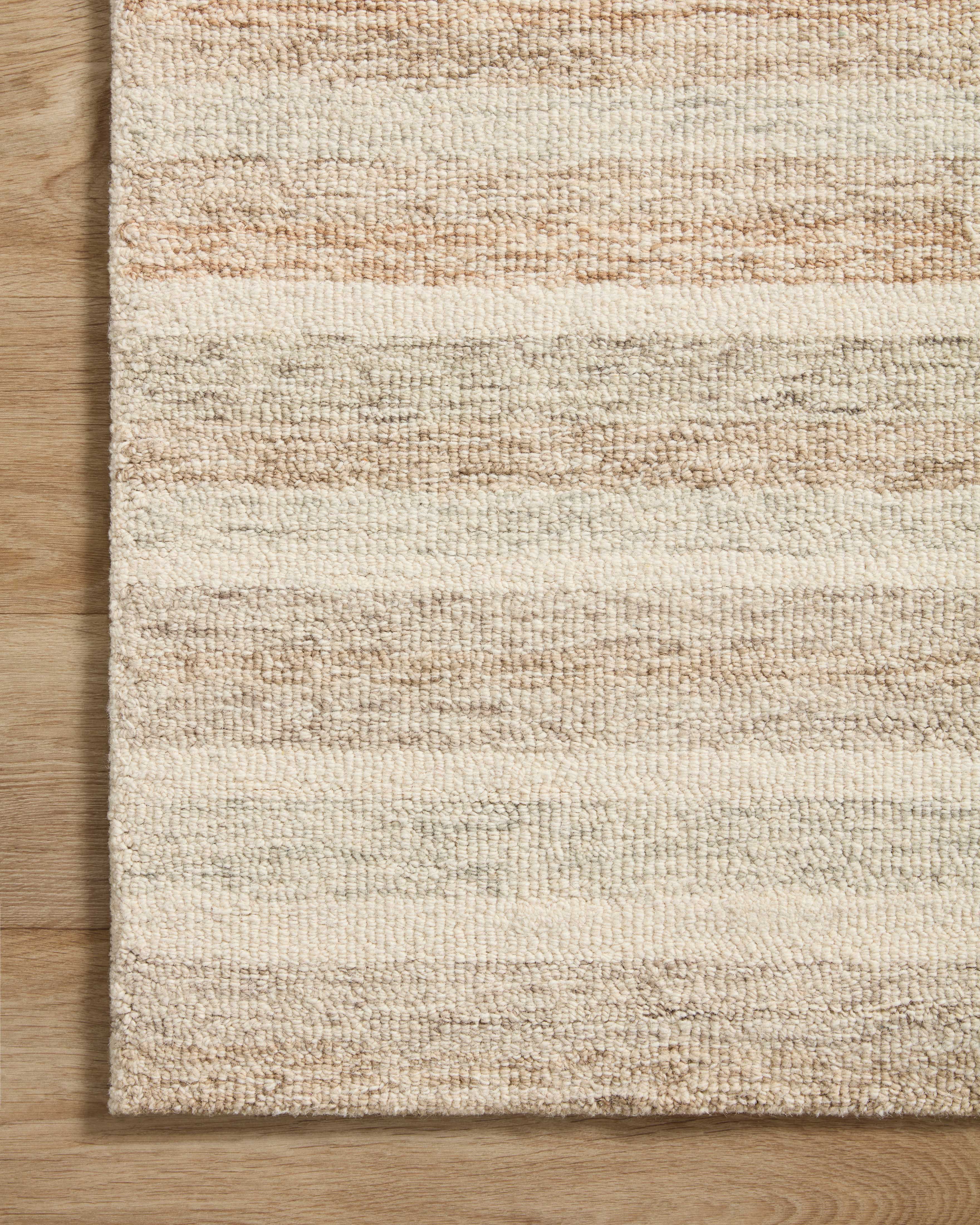 Chris Loves Julia x Loloi Chris Ivory / Clay Rug 1-RUGS Loloi