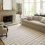 Chris Loves Julia x Loloi Chris Ivory / Slate Rug 1-RUGS Loloi