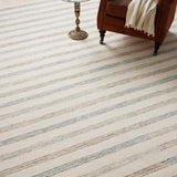 Chris Loves Julia x Loloi Chris Ivory / Slate Rug 1-RUGS Loloi