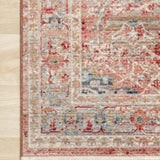 Loloi Claire Red / Ivory Rug RUGS - synthetic Loloi