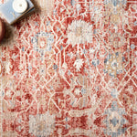 Loloi Claire Red / Ivory Rug RUGS - synthetic Loloi