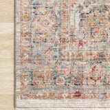 Loloi Claire Ivory / Ocean Rug RUGS - synthetic Loloi