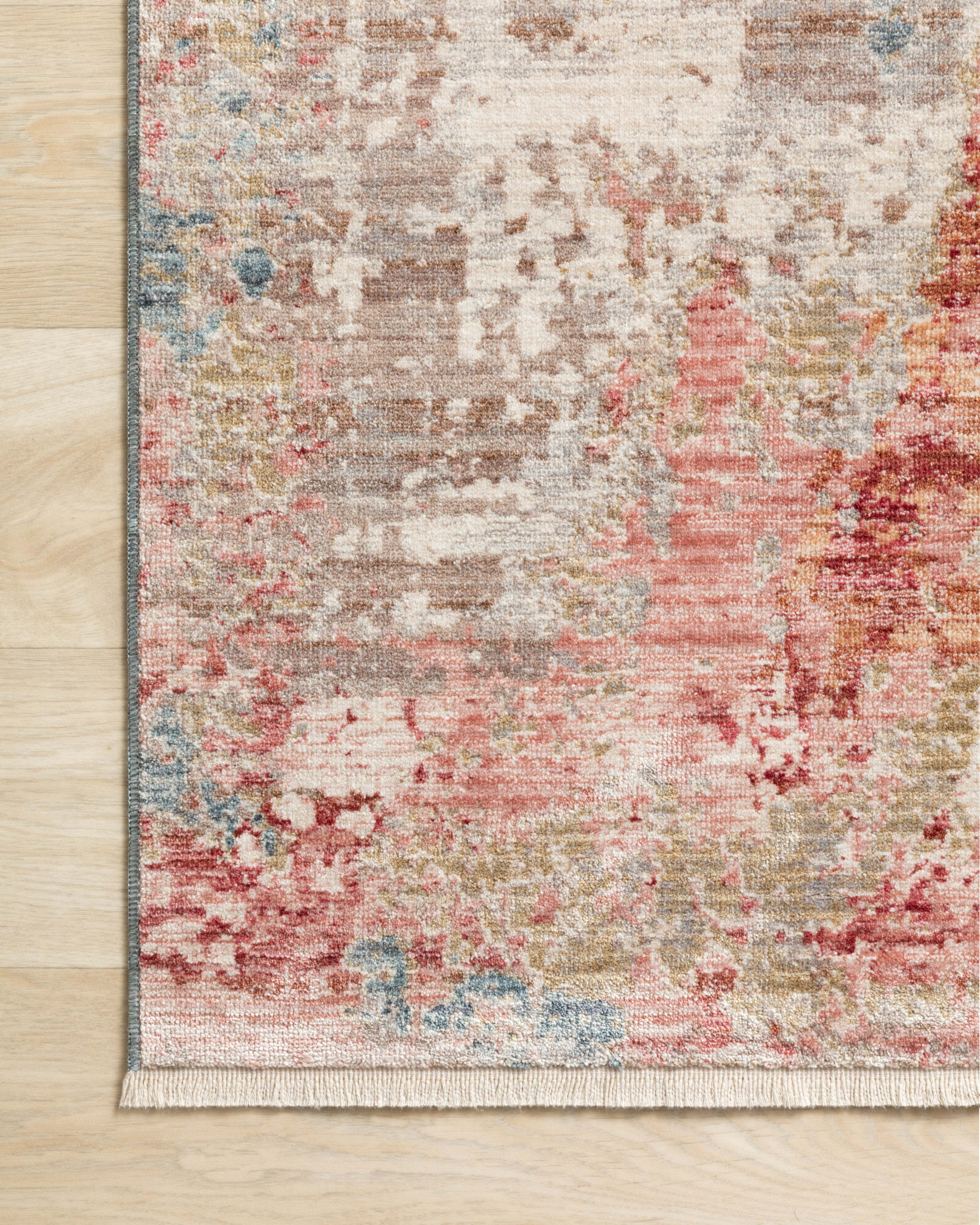 Loloi Claire Grey / Multi Rug RUGS - synthetic Loloi