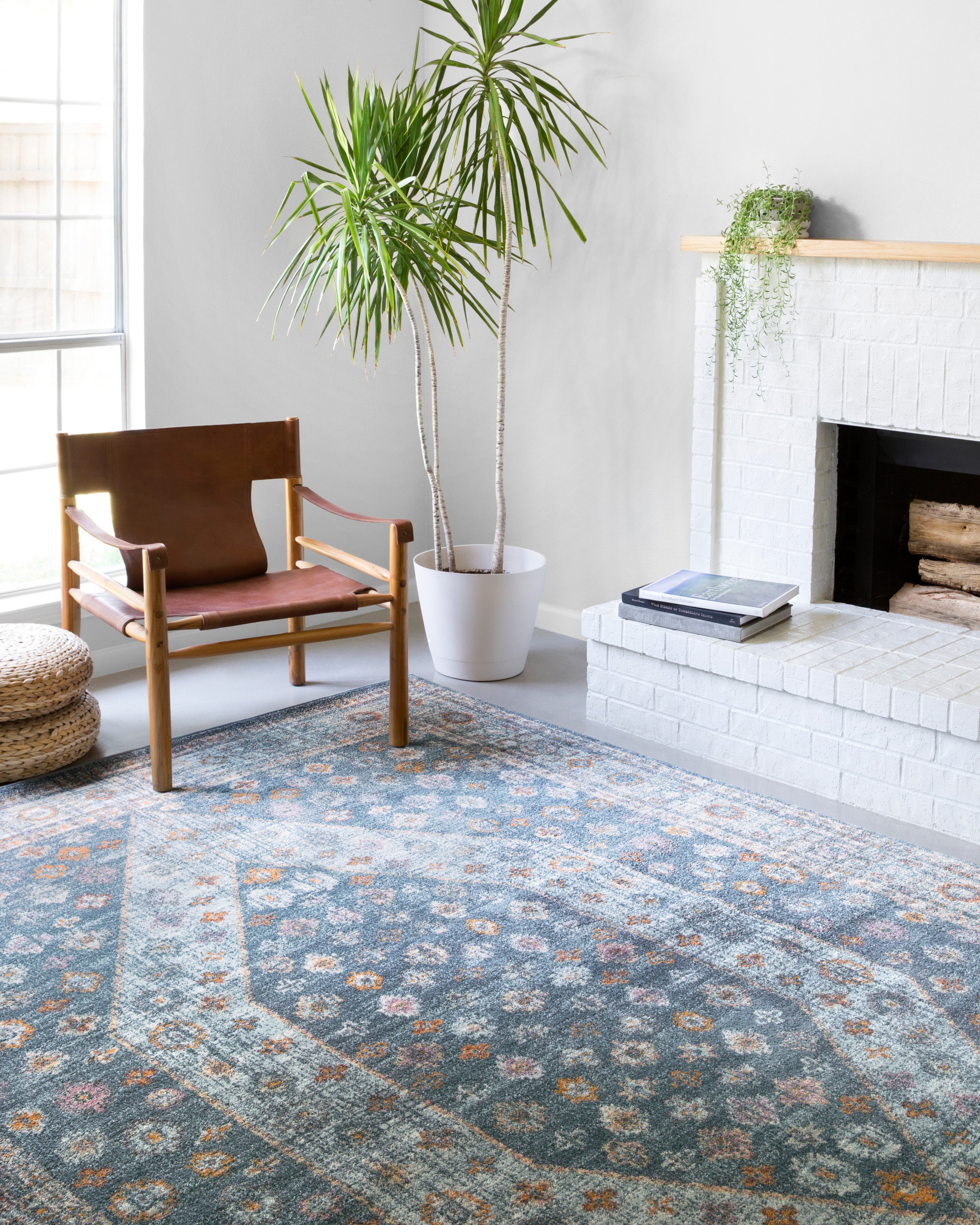 Loloi Clara Blue / Lt. Blue Rug Loloi