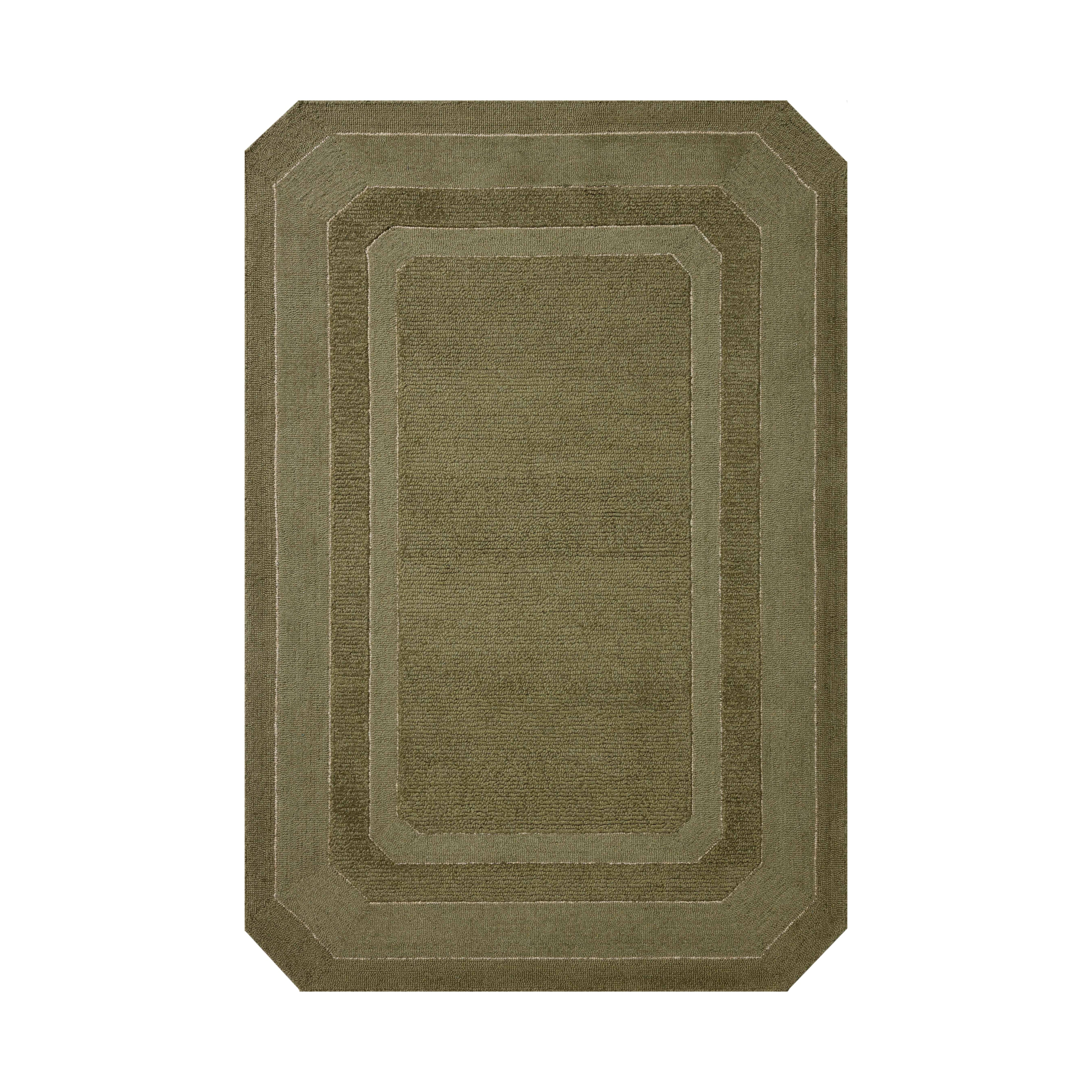 Loloi Clayton Olive Rug RUGS - wool Loloi 18" x 18" sample