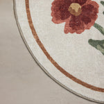 Chris Loves Julia x Loloi Clove Ivory / Red Bath Mat - Rug & Weave