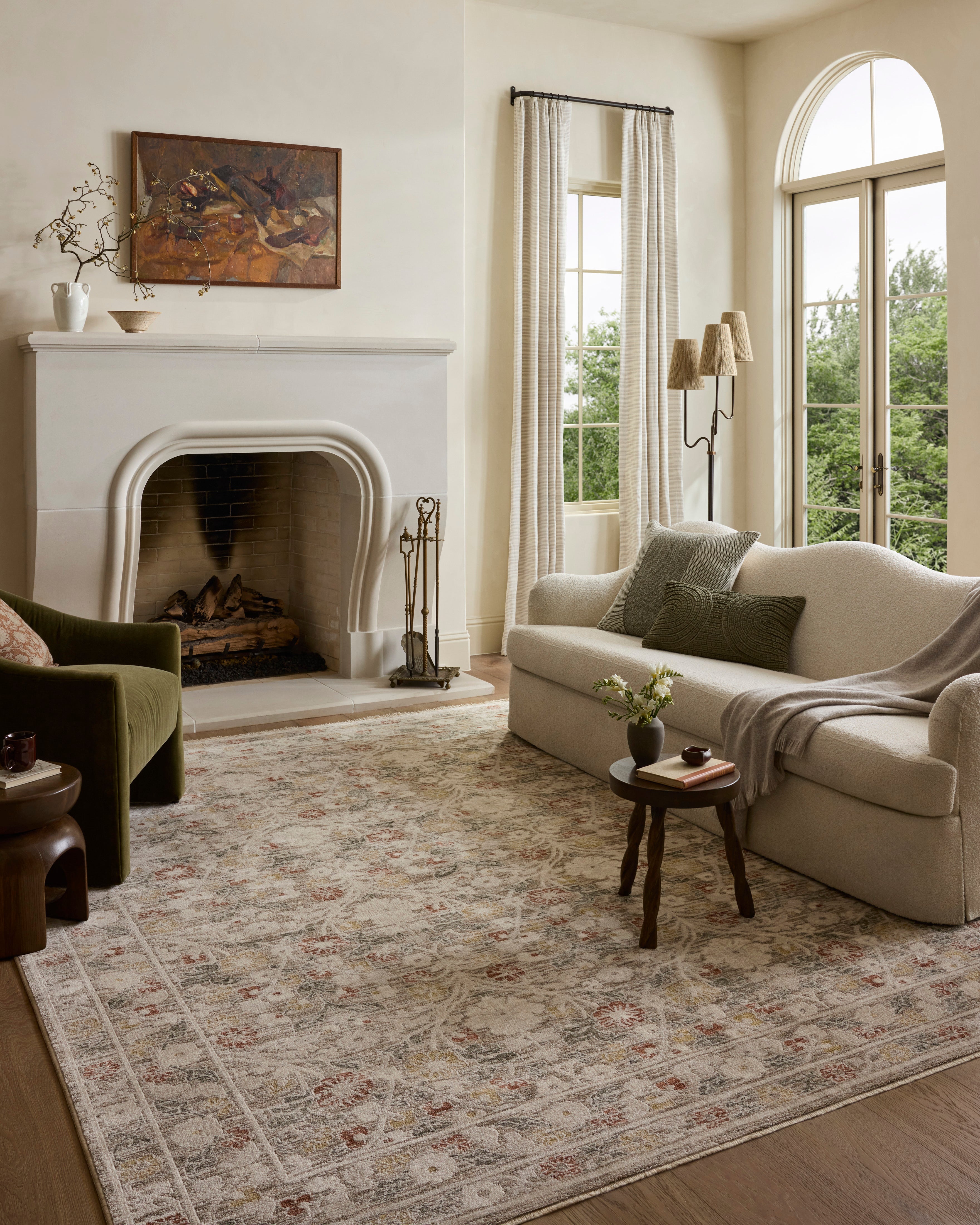 Loloi Clarisse Grey / Multi Rug RUGS - synthetic Loloi
