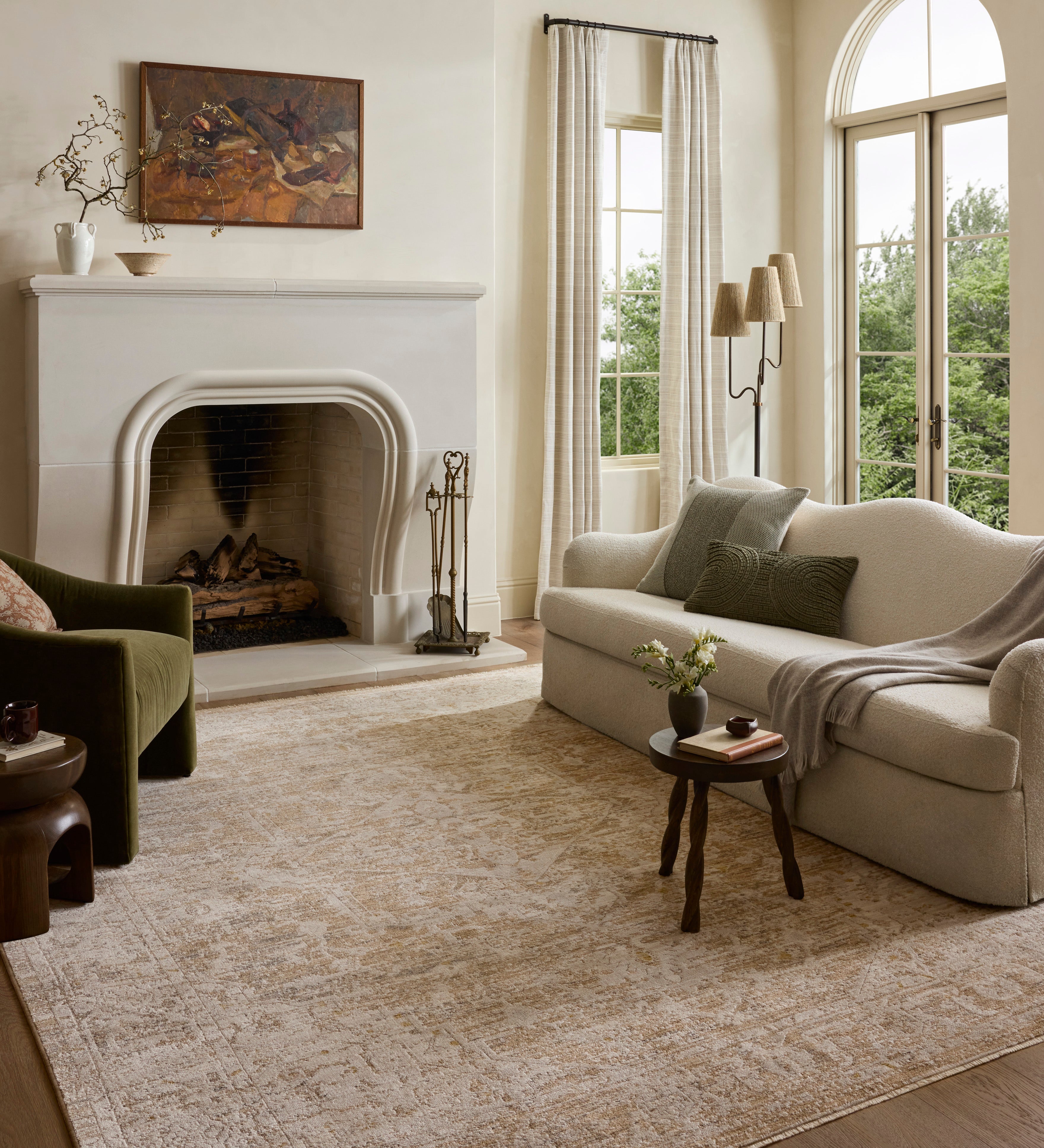 Loloi Clarisse Taupe / Dove Rug RUGS - synthetic Loloi