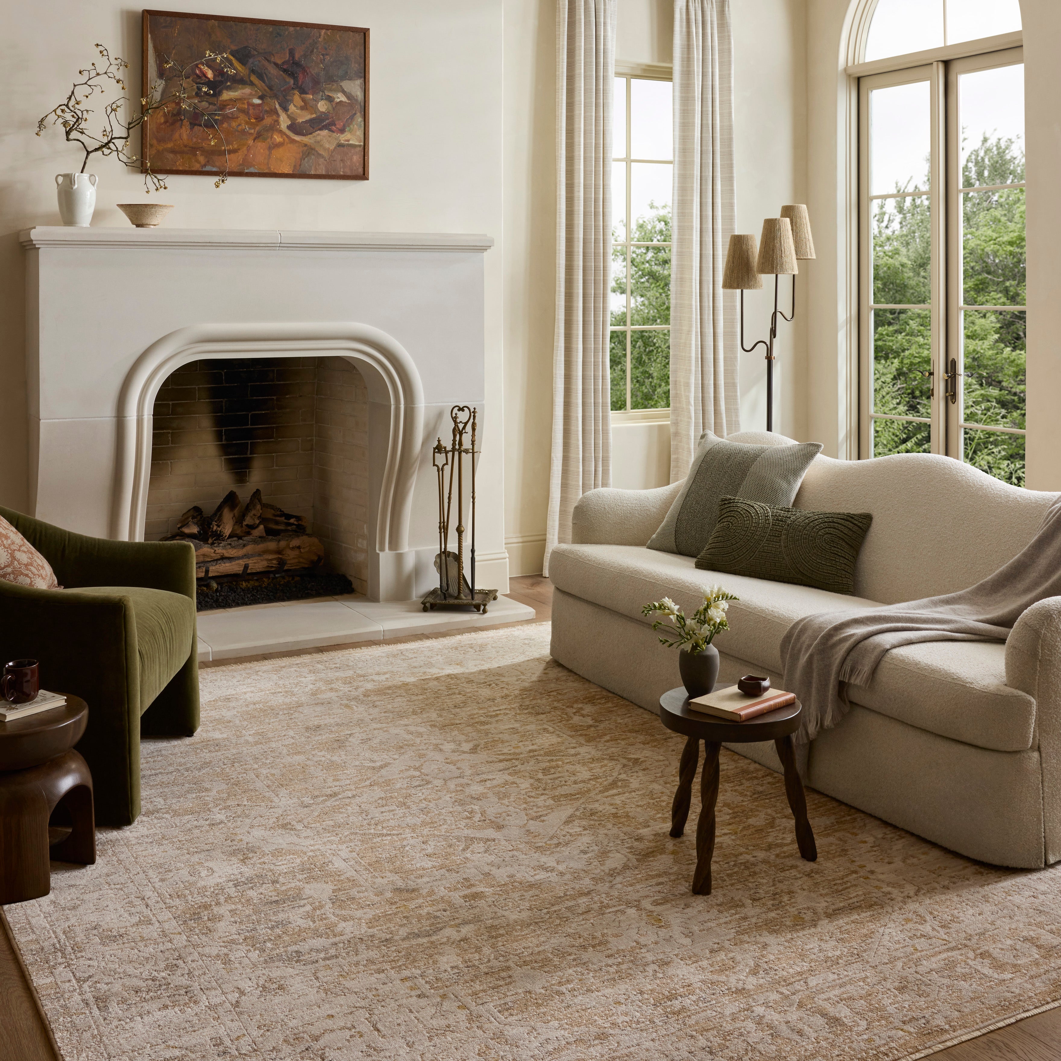 Loloi Clarisse Taupe / Dove Rug RUGS - synthetic Loloi