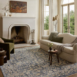 Loloi Clarisse Blue / Beige Rug RUGS - synthetic Loloi