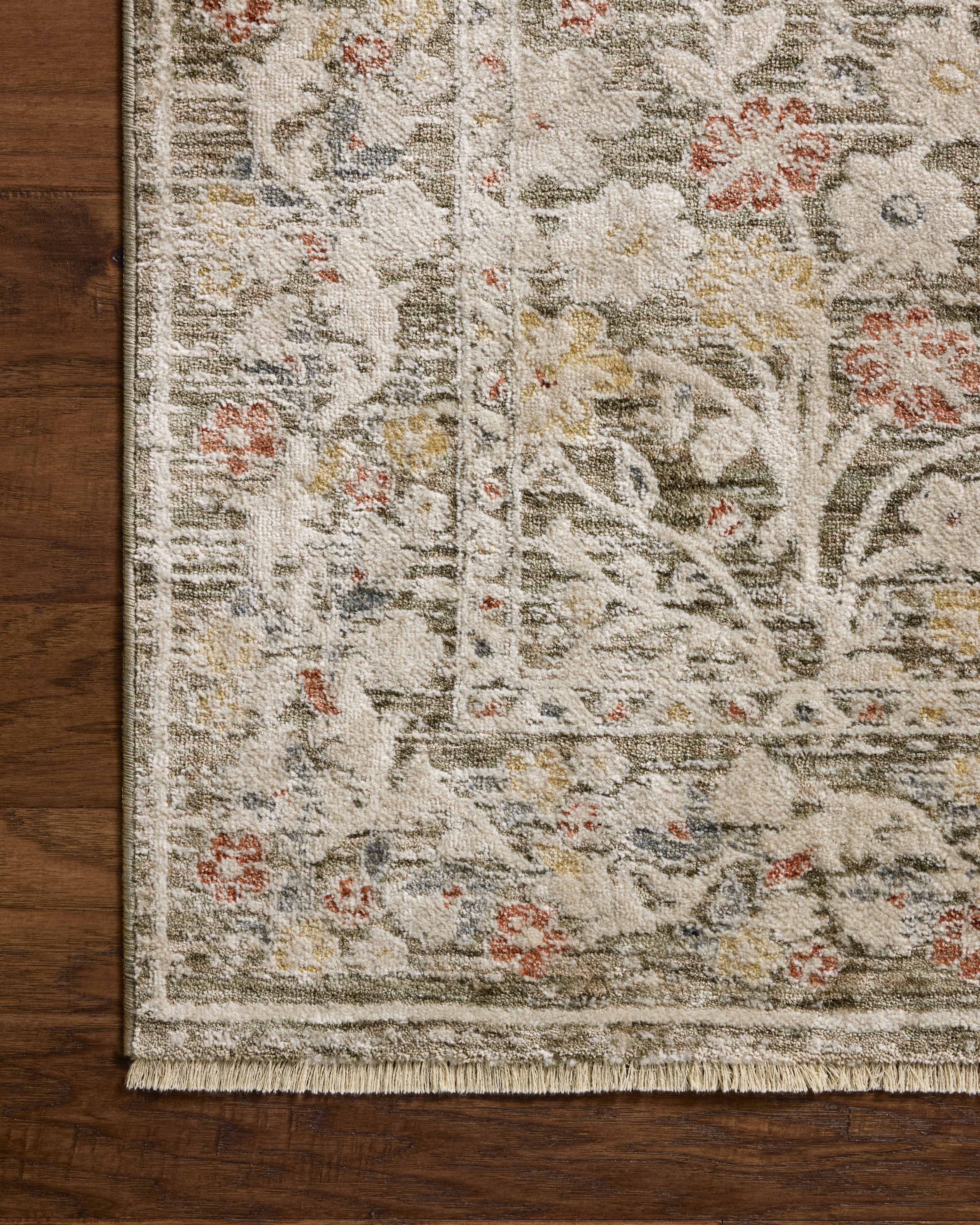 Loloi Clarisse Olive / Multi Rug RUGS - synthetic Loloi