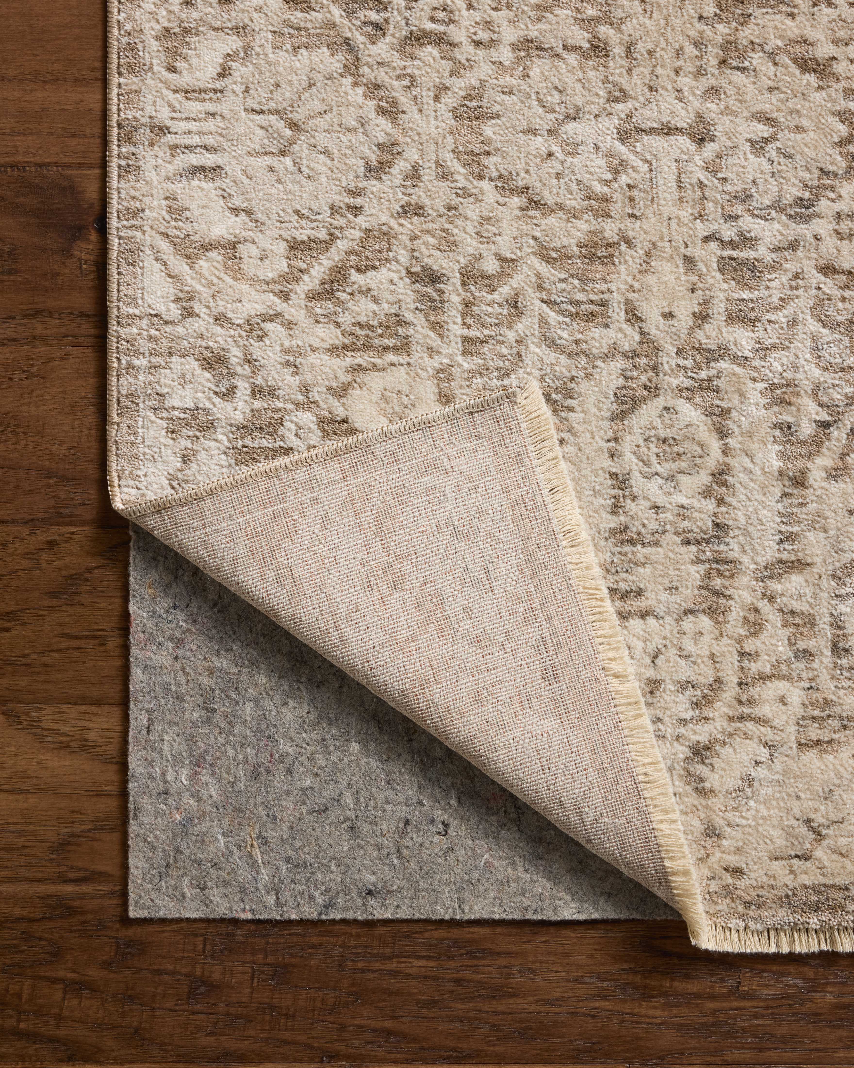 Loloi Clarisse Fog / Bone Rug RUGS - synthetic Loloi