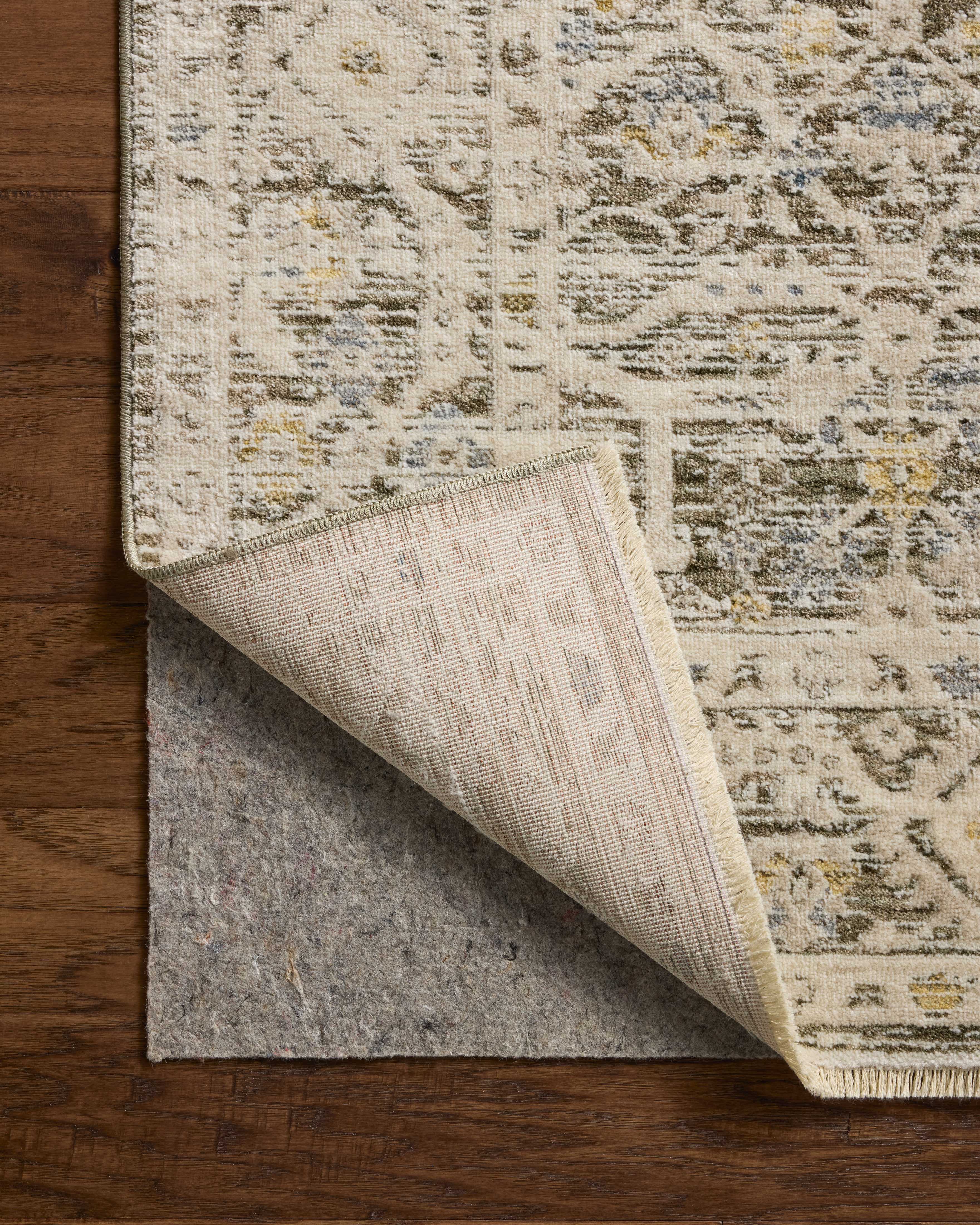 Loloi Clarisse Olive / Ivory Rug RUGS - synthetic Loloi
