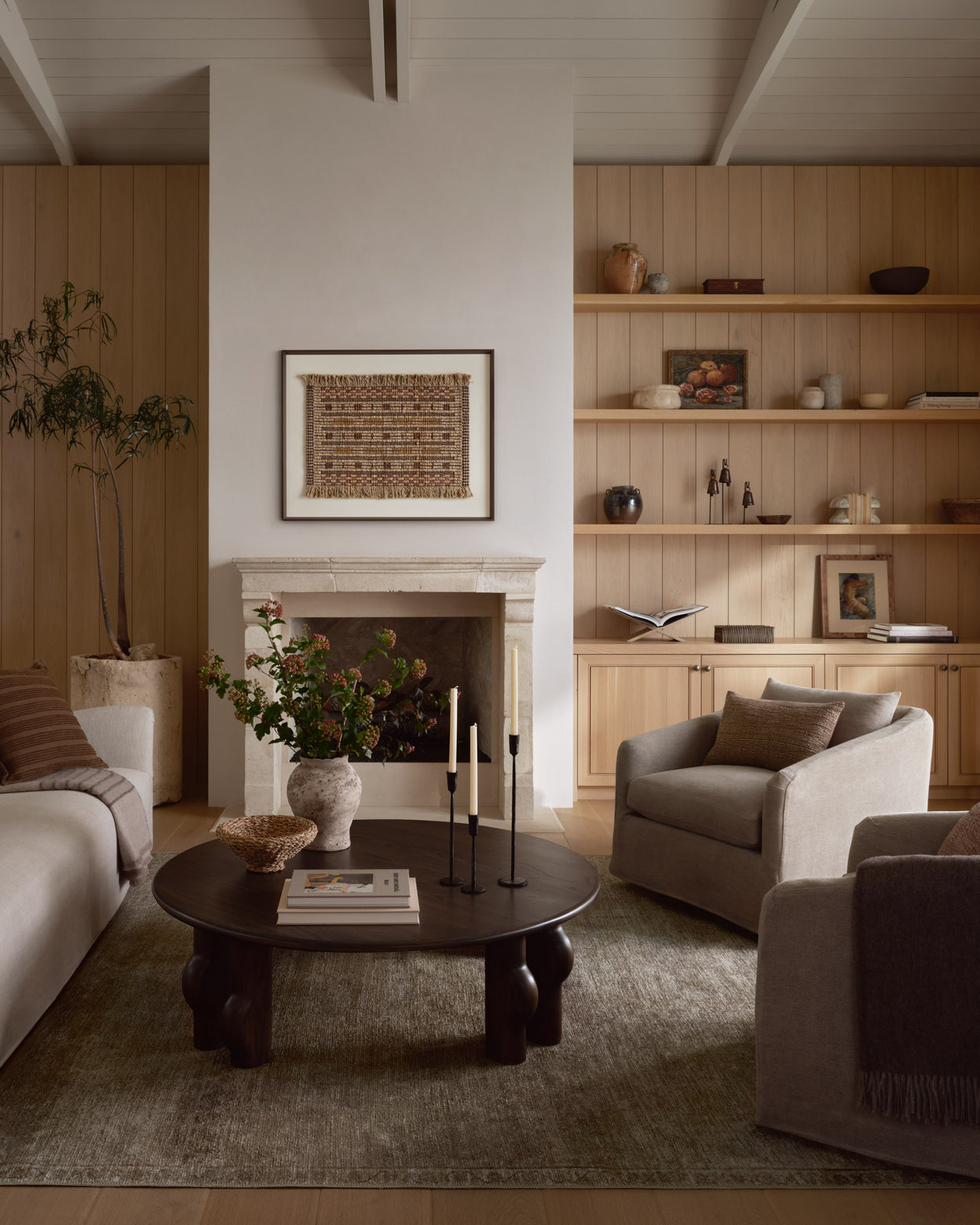 Amber Lewis x Loloi Cambria Ash / Bark Rug RUGS - jute Loloi