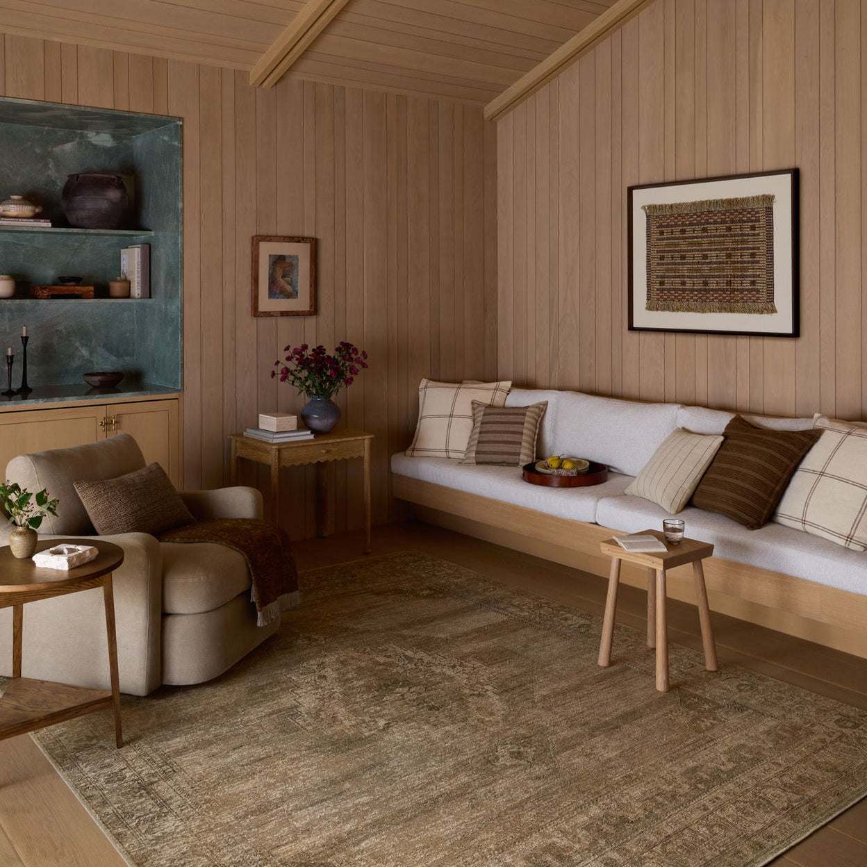 Amber Lewis x Loloi Cambria Taupe / Antique Bronze Rug RUGS - jute Loloi