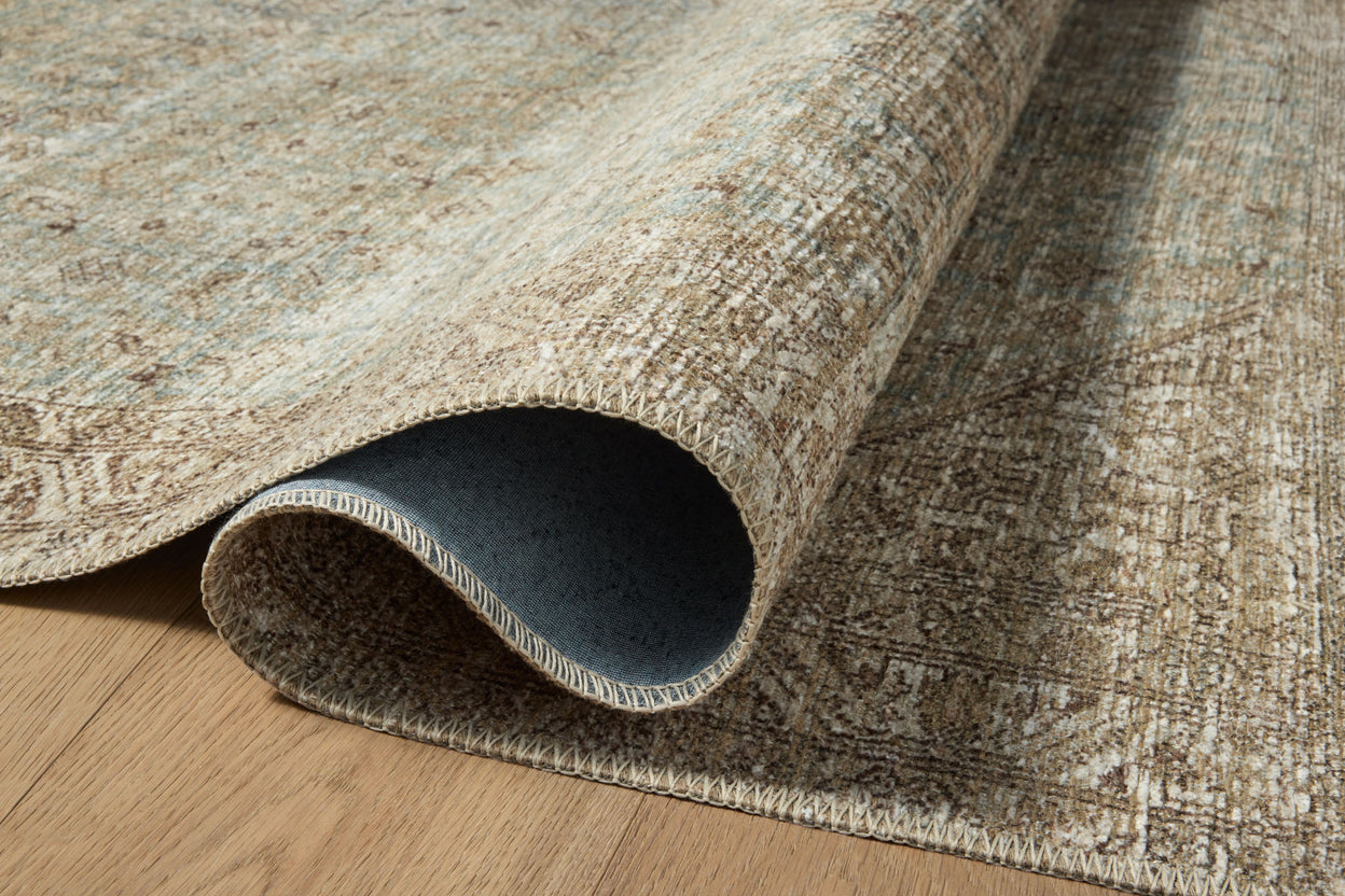 Amber Lewis x Loloi Cambria Aqua / Natural Rug RUGS - jute Loloi