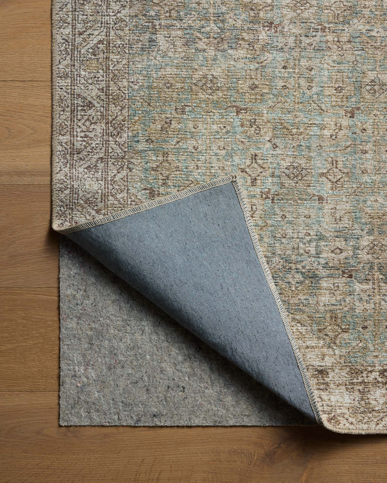 Amber Lewis x Loloi Cambria Aqua / Natural Rug RUGS - jute Loloi
