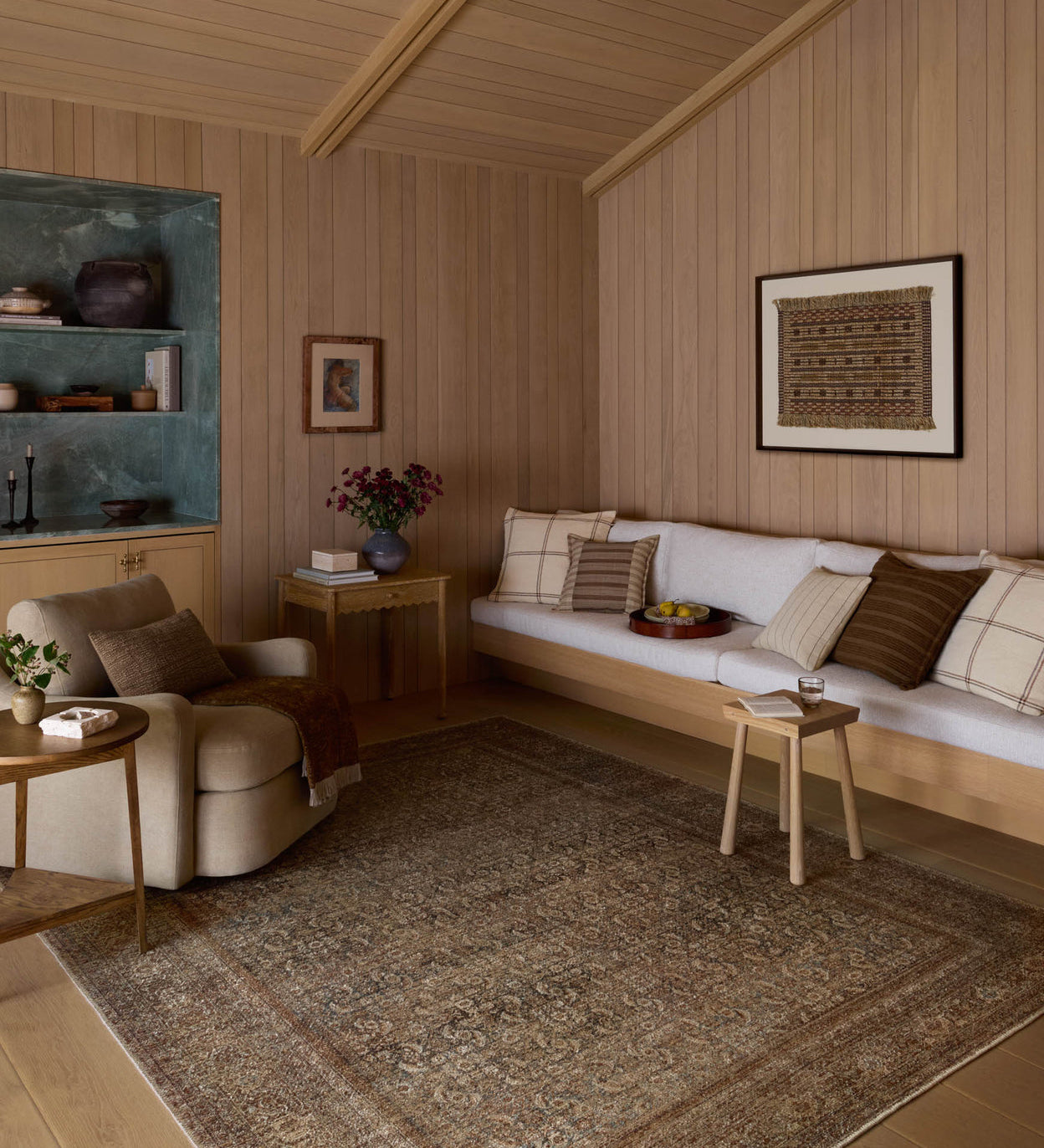 IN STORE - Amber Lewis x Loloi Cambria Ocean / Bark Rug IN STORE - rugs Loloi