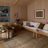 Amber Lewis x Loloi Cambria Ocean / Brick Rug RUGS - jute Loloi