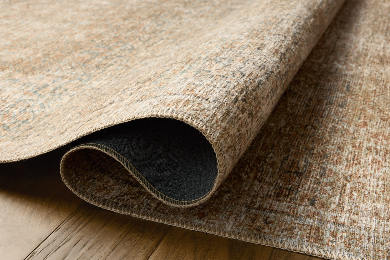 Amber Lewis x Loloi Cambria Ocean / Brick Rug RUGS - jute Loloi