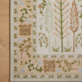 Rifle Paper Co. x Loloi Canopy Cream/Brown Rug RUGS-patterned Loloi