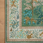 Rifle Paper Co. x Loloi Canopy Sage / Blush Rug RUGS-patterned Loloi