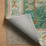 Rifle Paper Co. x Loloi Canopy Sage / Blush Rug RUGS-patterned Loloi