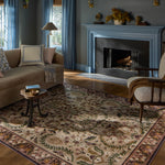 Rifle Paper Co. x Loloi Canopy Aubergine Rug RUGS-patterned Loloi