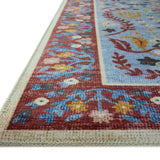 Rifle Paper Co. x Loloi Canopy Red / Blue Rug RUGS-patterned Loloi