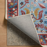 Rifle Paper Co. x Loloi Canopy Red / Blue Rug RUGS-patterned Loloi