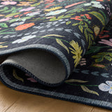 Rifle Paper Co. x Loloi Canopy Black / Multi Rug RUGS-patterned Loloi