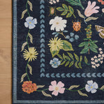 Rifle Paper Co. x Loloi Canopy Black / Multi Rug RUGS-patterned Loloi
