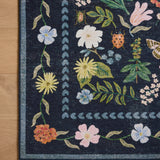 Rifle Paper Co. x Loloi Canopy Black / Multi Rug RUGS-patterned Loloi