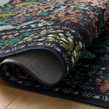 Rifle Paper Co. x Loloi Canopy Charcoal Rug RUGS-patterned Loloi