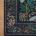 Rifle Paper Co. x Loloi Canopy Charcoal Rug RUGS-patterned Loloi