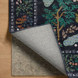 Rifle Paper Co. x Loloi Canopy Charcoal Rug RUGS-patterned Loloi