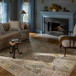 Rifle Paper Co. x Loloi Canopy Cream Rug RUGS-patterned Loloi