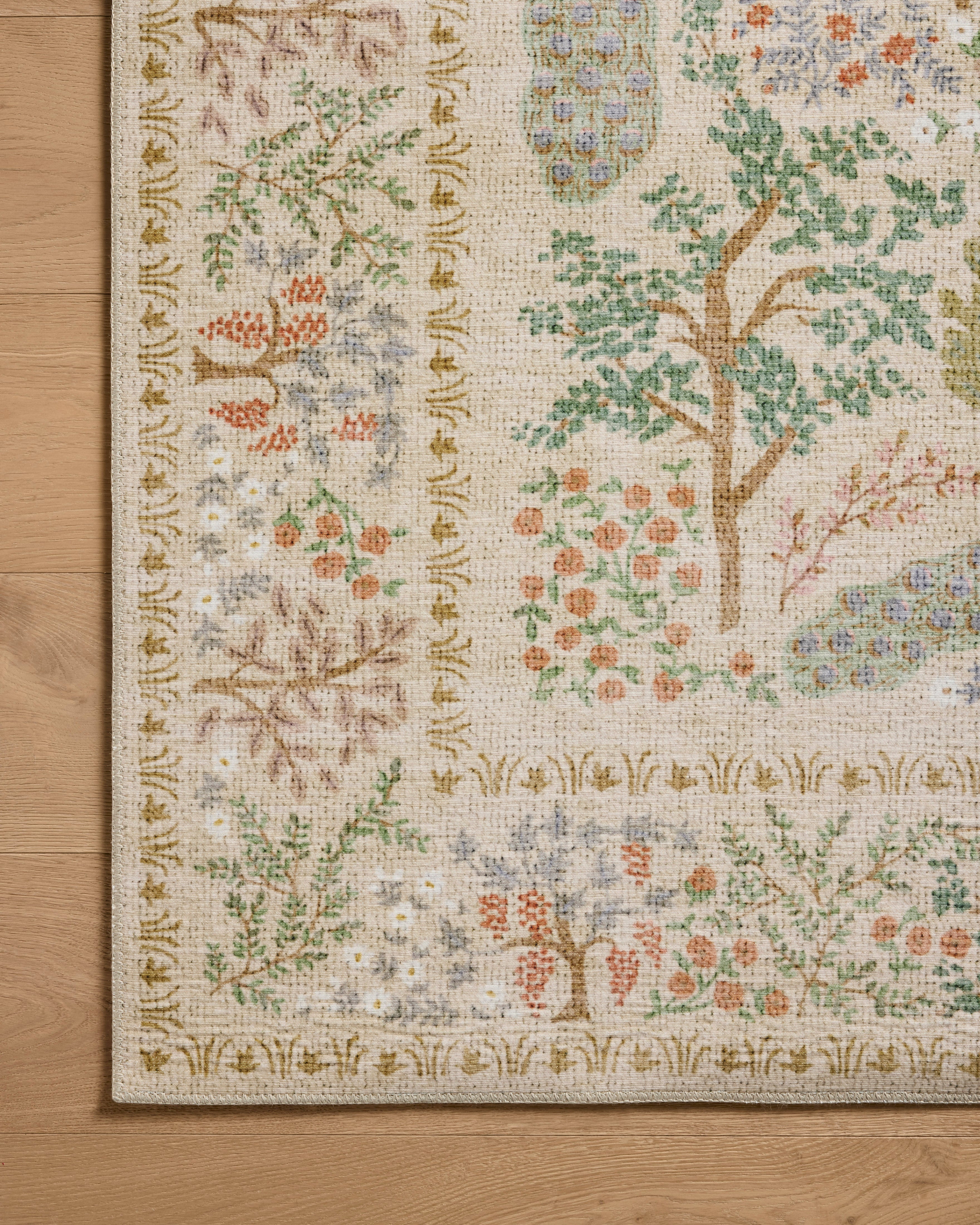 Rifle Paper Co. x Loloi Canopy Cream Rug RUGS-patterned Loloi