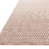 Loloi Cole Blush / Ivory Rug RUGS - synthetic Loloi