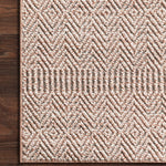 Loloi Cole Blush / Ivory Rug RUGS - synthetic Loloi