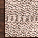 Loloi Cole Blush / Ivory Rug RUGS - synthetic Loloi