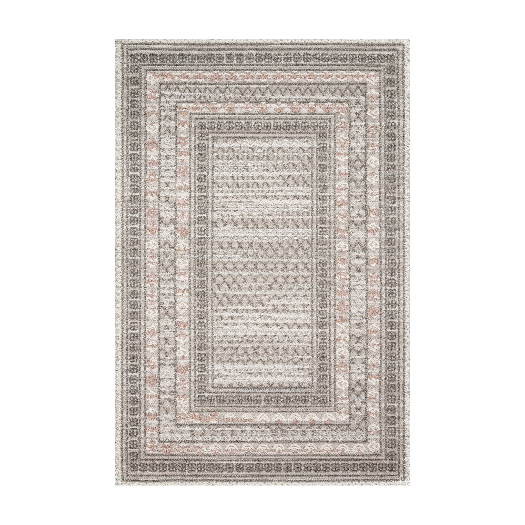 Loloi Cole Grey / Multi Rug Loloi 18" x 18"